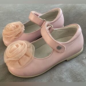 Toddler girl flower shoes